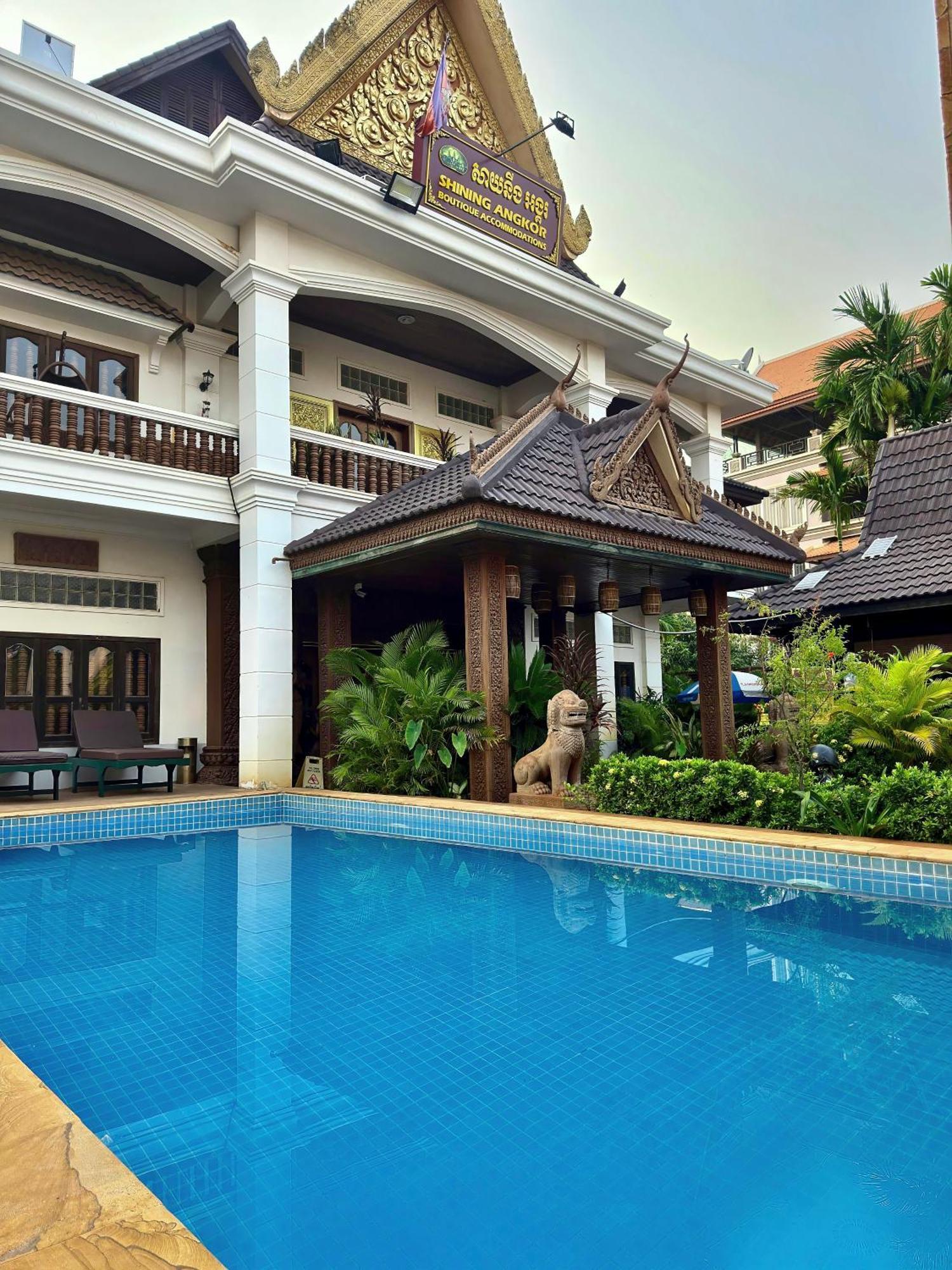 Shining Angkor Boutique Hotel Siem Reap Exterior photo